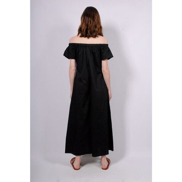 Mara Hoffman Swim Blanche Wide Leg Black Jumper Sz S - Picture 8 of 8